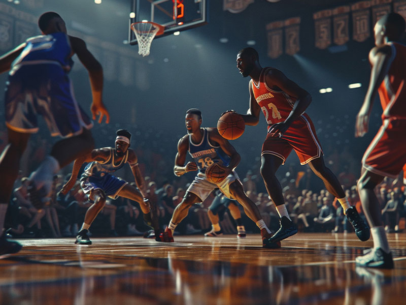 NBA全明星名人赛法尔和英格拉姆女朋友一起训练打球